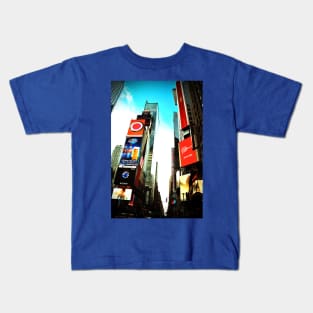 New York City Times Square America Kids T-Shirt